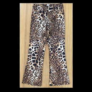 CACHE’ Leopard Print Long Pants